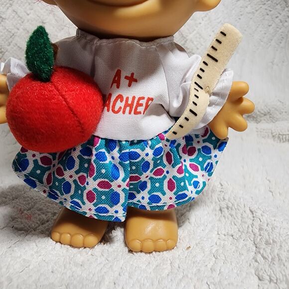 Troll Doll A+ Teacher with RED Hair - Picture 2 of 4